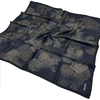 Armine İpek Eşarp 2026 Kış - 9428-05 Lacivert Gold Twill