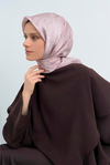 Armine İpek Eşarp 2026 Yaz - 9537-01 Soft Pudra Twill