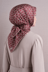 Armine İpek Eşarp 2027 Kış - 9636-86 Koyu Gül Kurusu Twill