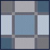 Armine İpek Eşarp Nostalji - 8113-04 İndigo Twill