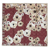 Armine İpek Eşarp Nostalji - 8144-11 Bordo Ekru Twill