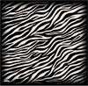Armine İpek Eşarp Nostalji - 8274-01 Siyah Krem Zebra Sura