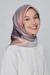 Armine İpek Eşarp Nostalji - 8424-35 Mor Twill