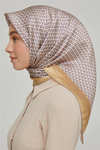 Armine İpek Eşarp Nostalji - 8634-31 Sarı Twill