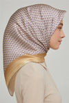 Armine İpek Eşarp Nostalji - 8634-31 Sarı Twill