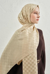 Armine Pamuk İpek Şal - Soft Camel 62