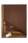Armine Trend Monogram Şal - 2 - Acı Kahve 151