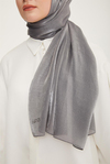 Armine Trend Pearly Şal - 1 - Koyu Gri 23021