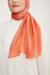 Armine Trend Pearly Şal - 1 - Turuncu 22039