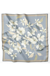Belli İpek Eşarp - 4100-55 Açık Mavi Twill