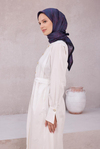 Belli İpek Eşarp - 4209-56 Mürdüm Twill