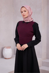 Belli Twill İpek Eşarp - 4215-02 Pembe