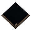 Belli Twill İpek Eşarp - 4229-31 Siyah Gold