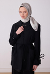 Belli Twill İpek Eşarp - 4303-04 Ekru