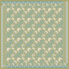 Belli Twill İpek Eşarp - 4314-83 Yeşil