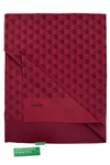 Benetton Elegante Şal - Tre - Açık Bordo