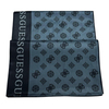 Guess Pamuk İpek Monogram Şal - 5737 - Mavi