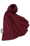 Happy Scarfs Penye Şal - Bordo