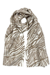Harem Scarf Modal Şal - Zebra Model - Bej