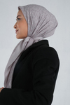 Harem Scarf Viskon Eşarp - Bade - Gri