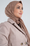 Harem Scarf Viskon Eşarp - Bade - Vizon