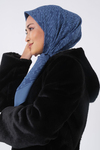 Harem Scarf Viskon Eşarp - İdil - İndigo