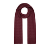 İpekevi Kazayağı Desenli Monogram Şal - Bordo