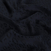 İpekevi Monogram Şal - Leopar Desenli - Lacivert