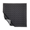 İpekevi Twill İpek Eşarp - Monogram - Siyah Gümüş