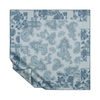 İpekevi Twill İpek Eşarp - Patchwork Desenli - Buz Beyazı