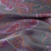 İpekevi Twill İpek Eşarp - Patchwork Desenli - Gri
