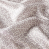 İpekevi Twill İpek Eşarp - Typo Monogram - Gümüş