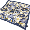 Levidor Desenli Violet Eşarp - 16200 - Kot Mavi