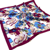 Levidor Desenli Violet Eşarp - 16200 - Mürdüm