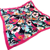 Levidor Desenli Violet Eşarp - 16200 - Pembe