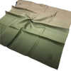 Levidor Twill İpek Eşarp - Degrade - Haki Vizon