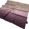 Levidor Twill İpek Eşarp - Degrade - Mor Pudra Kahve