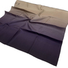 Levidor Twill İpek Eşarp - Degrade - Mor Kahve