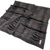 Pierre Cardin İpek Eşarp - 8652438-914 Siyah Kahve Twill
