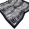 Pierre Cardin İpek Eşarp - 8652438-921 Lacivert Beyaz Twill