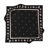 Pierre Cardin İpek Eşarp - 8940230-311 Siyah Beyaz Sura