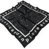 Pierre Cardin İpek Eşarp - 8940438-911 Siyah Beyaz Twill