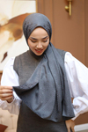 Silk Home Deluxe Şal - 40003  Antrasit