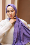 Silk Home Deluxe Şal - 40003  Eflatun