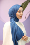 Silk Home Deluxe Şal - 40003  Kot Mavi