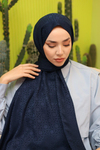 Silk Home Deluxe Şal - 40003  Lacivert