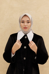 Silk Home Düz Shiny Eşarp - Koyu Krem