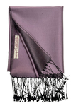 Silk Home İpek Şal - İncir Moru
