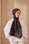Silk Home Nariya Şal - 90009 - Siyah Gri