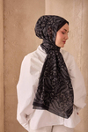Silk Home Nariya Şal - 90009 - Siyah Gri
